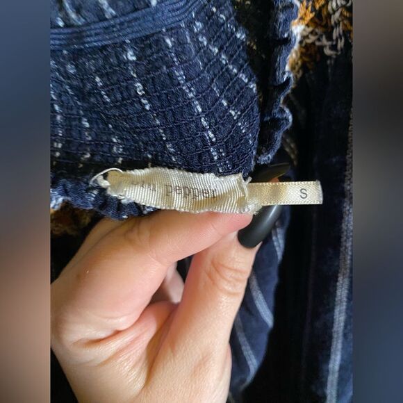 Blu pepper‎ off the shoulder blouse - Picture 2 of 5